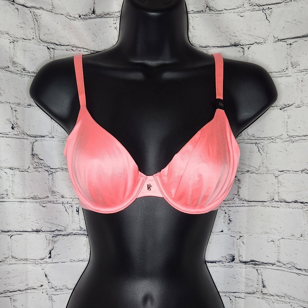 Victoria's Secret NWT Samon Semi‎ Demi Bra Size 32C